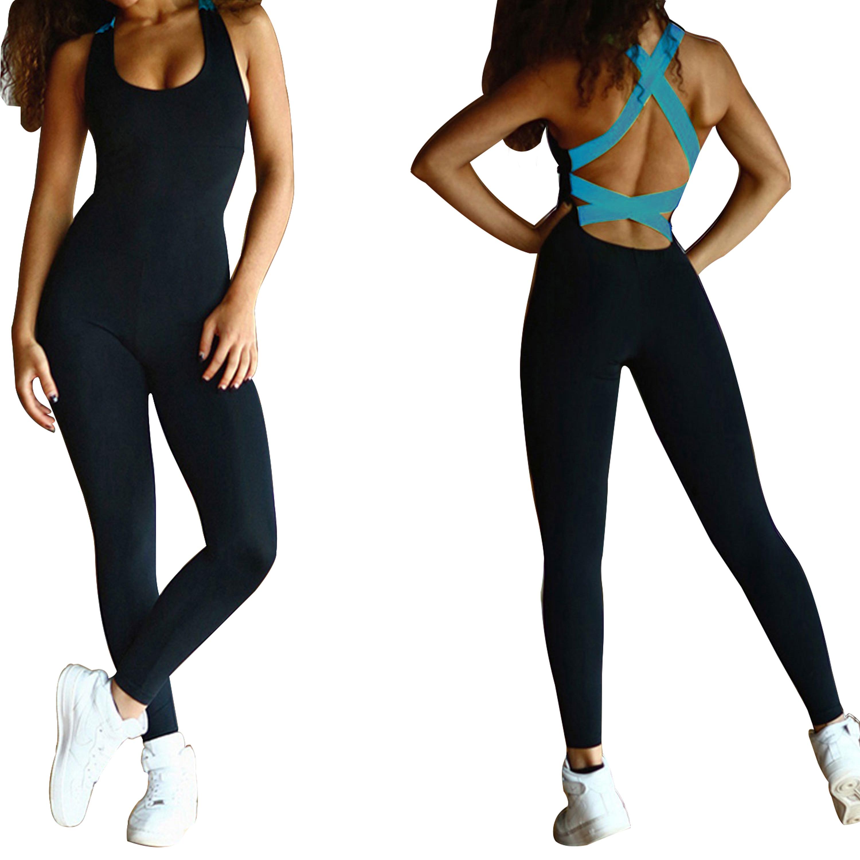 Fresh Fab Finds Women's Sports Yoga Workout Gym Fitness Jumpsuit – Zulily