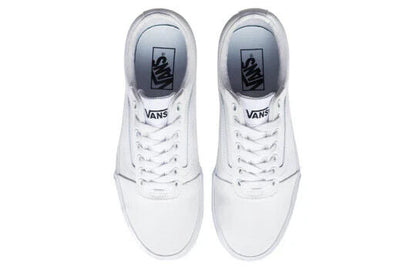 Vans Ward Men's Sneakers — True White Canvas Low-Top