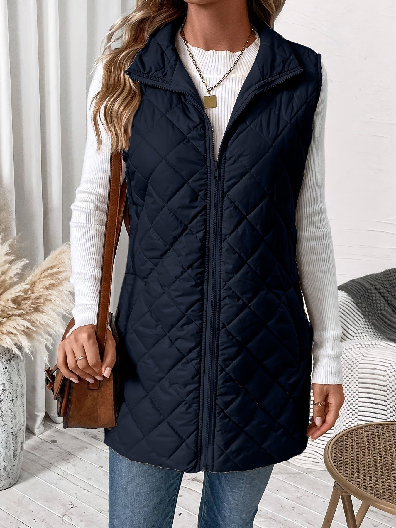 Women’s Cotton Jacket – Solid Color Lightweight Casual Outerwear