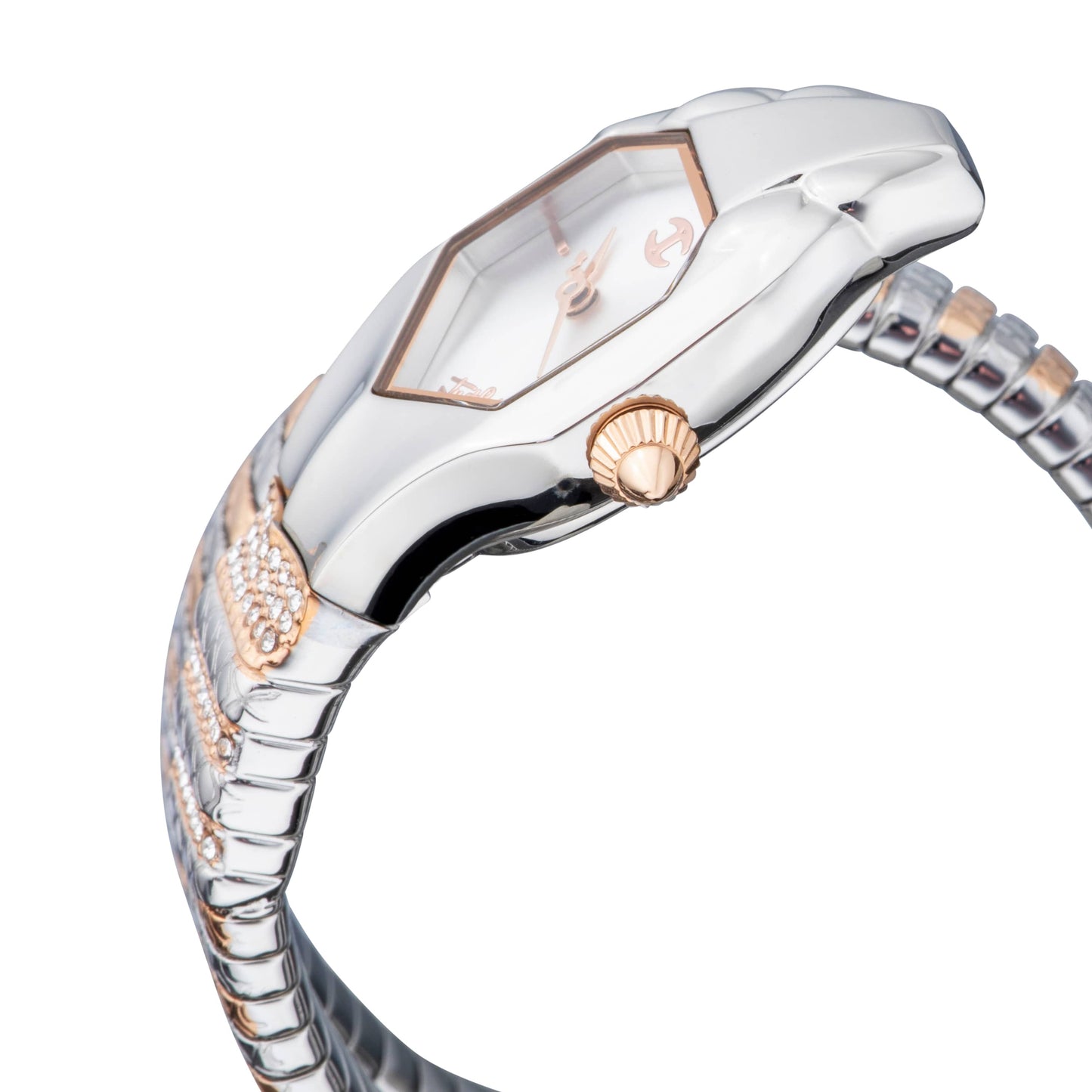 Just Cavalli Women's Just Glam EVO 2 Silver Dial Stainless Steel Bracelet Watch-7