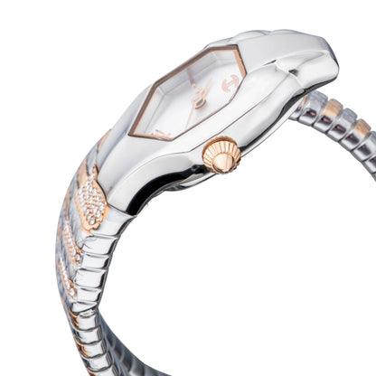 Just Cavalli Women's Just Glam EVO 2 Silver Dial Stainless Steel Bracelet Watch
