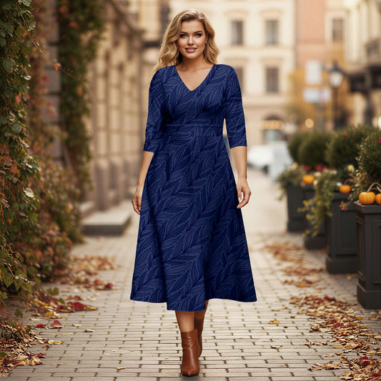 Blue and Navy-