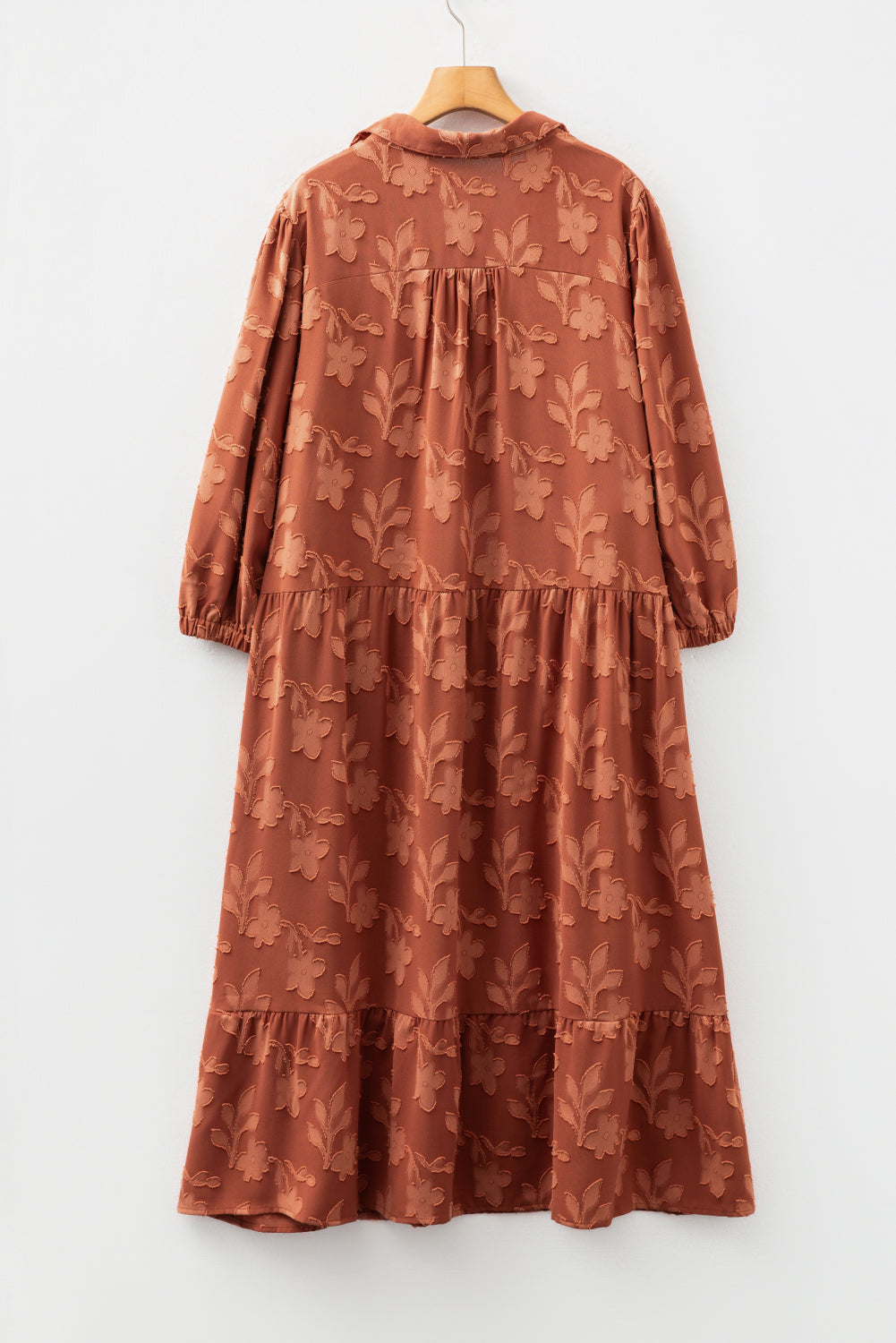 Threaded Pear Mallory 4 Sleeve Long PLUS Dress