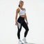 Black with White Mesh