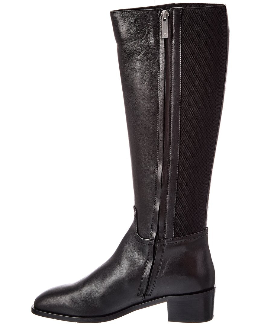 BLACK LEATHER-
