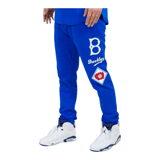 Pro Standard MLB Brooklyn Dodgers Retro Classic Men Sweatpants Royal Blue