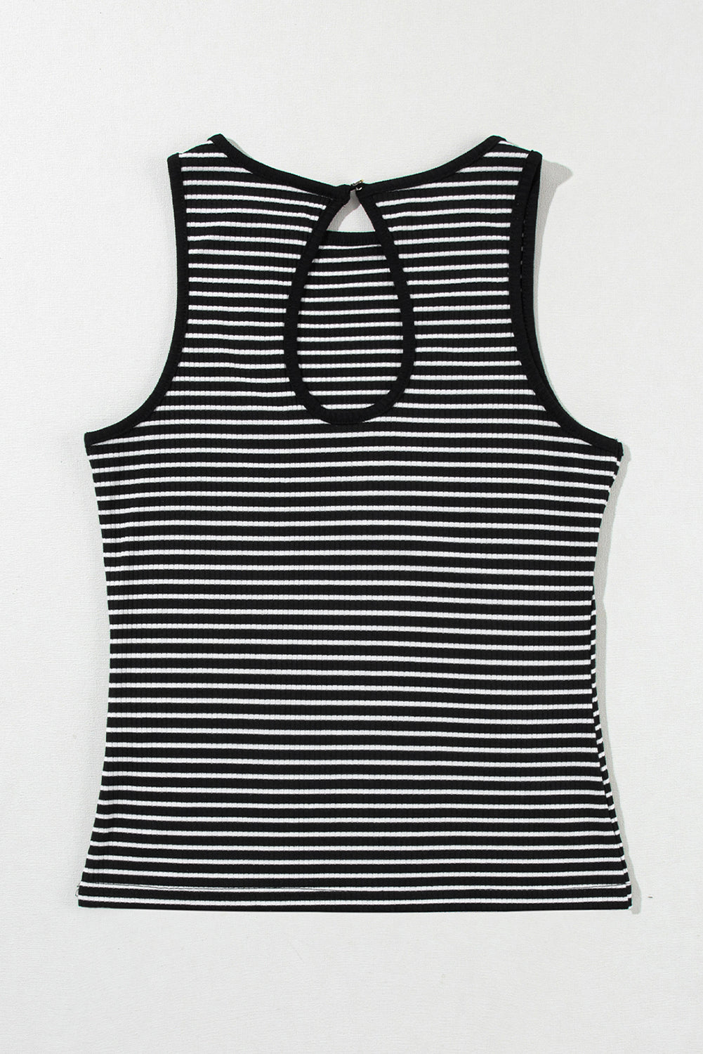 Threaded Pear Bethany Striped Knit Sleeveless Tank