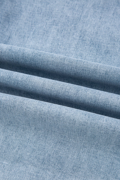 Threaded Pear Maryam Straight Leg Loose Jeans