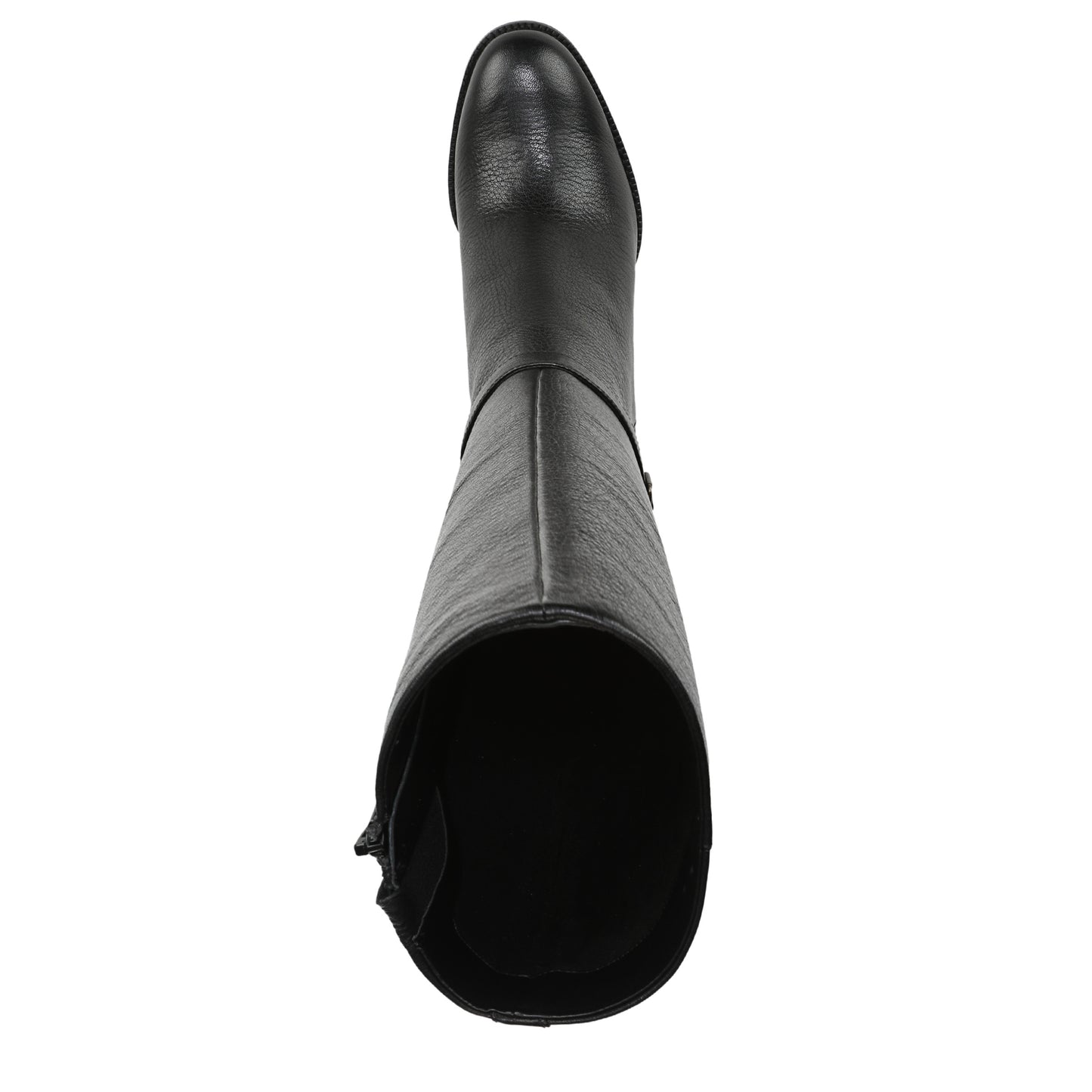 Black Wide Calf-