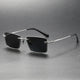 Silver Frame Black And Gray