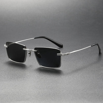 Pure Titanium Polarized Sunglasses – Retro British Style