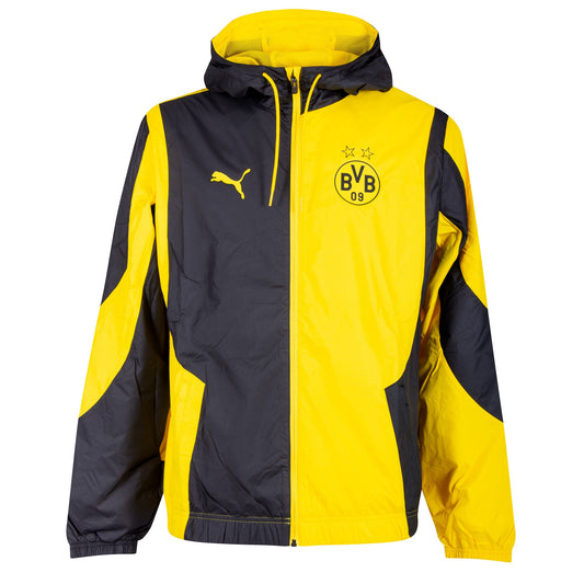 Puma Women's Bvb Prematch Woven Jacket Jackets