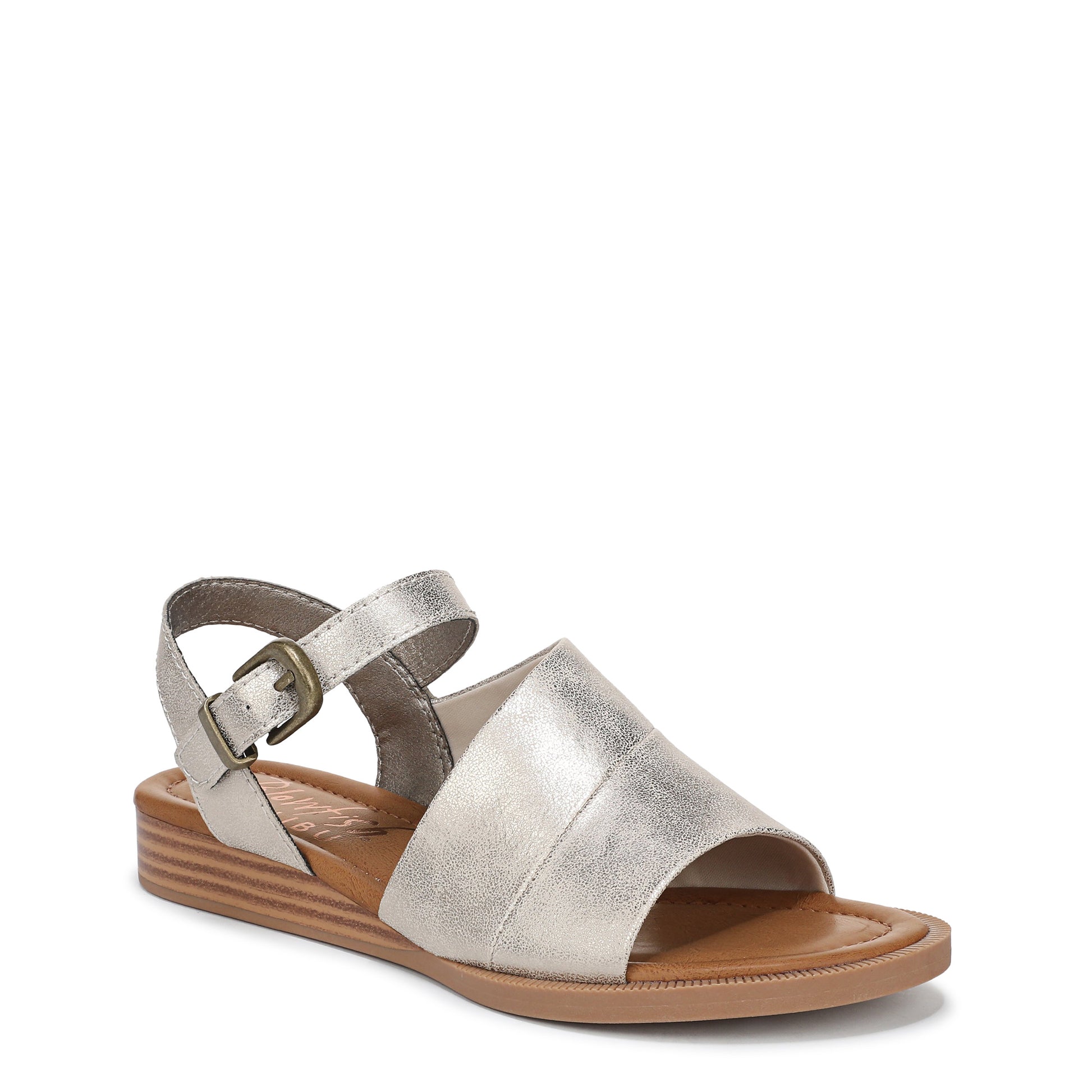Cloud Metallic Faux Leather