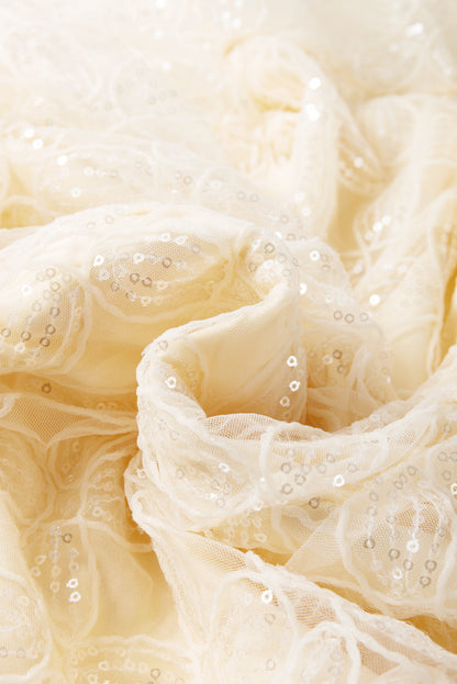 Threaded Pear Winter Bubble Sleeve Square Dress