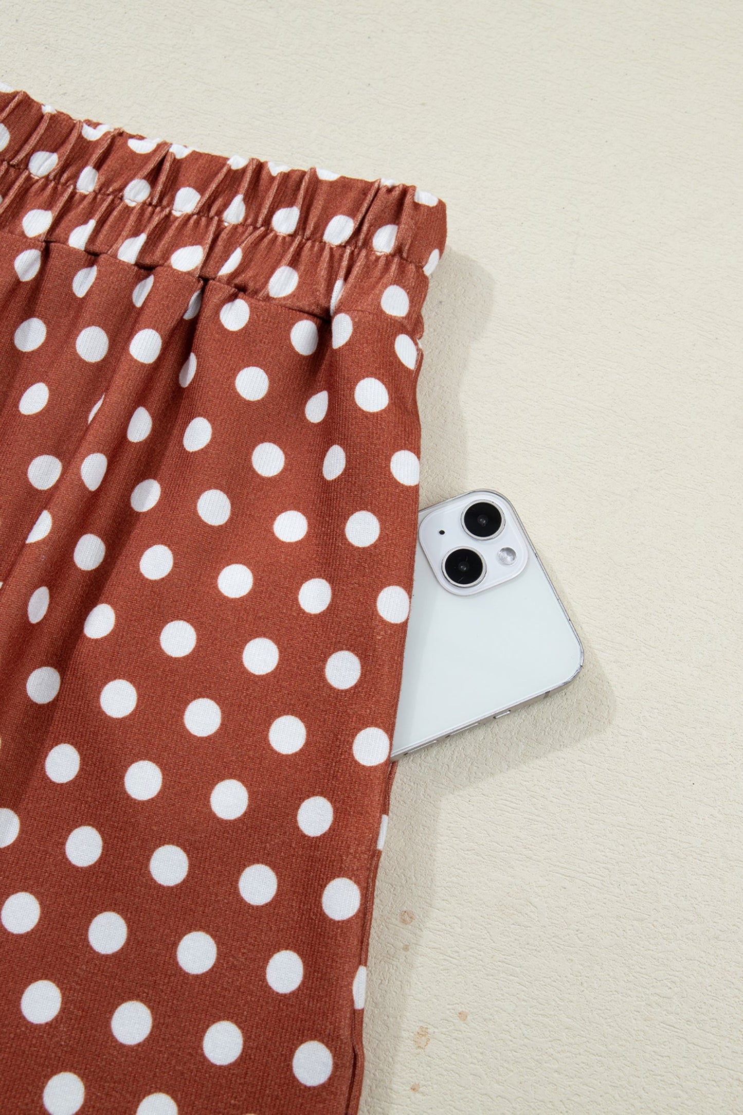Threaded Pear Ruthie Dot Print Short Set
