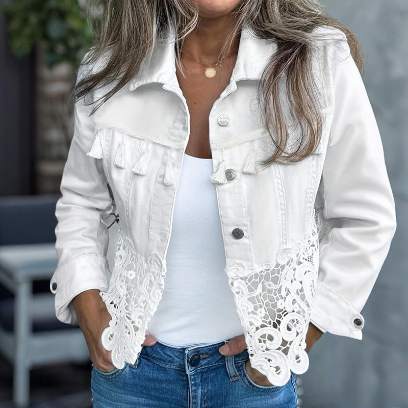 Women's Lace Hollow Out Jacket