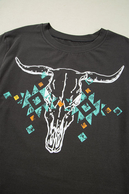 Threaded Pear Reya aztec Graphic T Shirt
