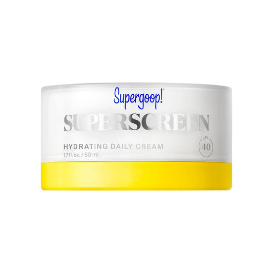 Superscreen Rich Hydrating Cream SPF 40 Moisturizer Face Sunscreen - Hydrating, Cruelty-Free, SPF 40 Protection