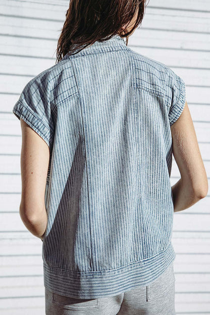 Late Summer Nights Denim Vest