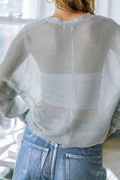 Here Goes Nothing Sweater Top