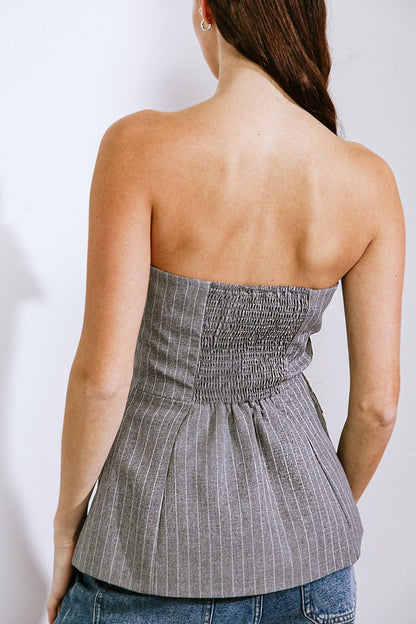 Get to the Point Woven Top