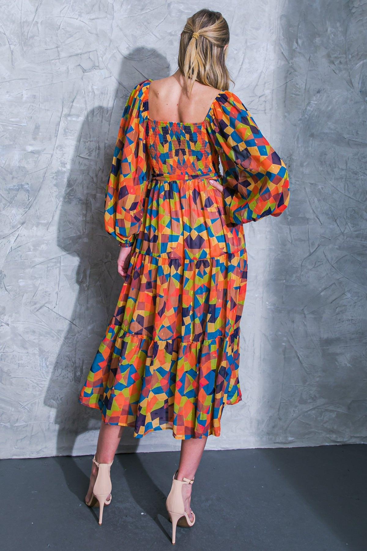 Nothing Was the Same Woven Midi Dress