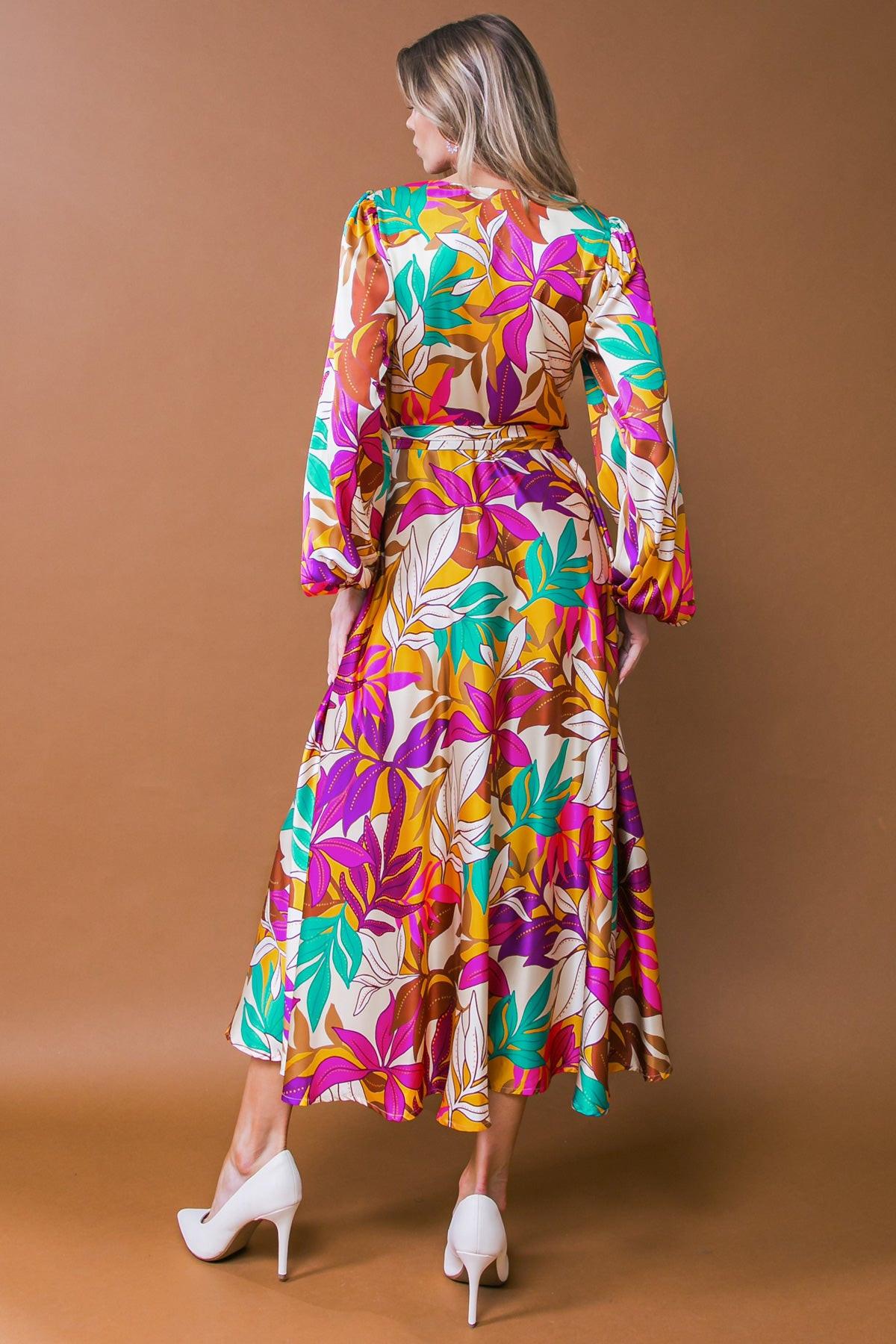 Carefree Confidence Woven Midi Dress