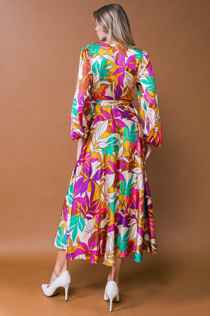 Carefree Confidence Woven Midi Dress