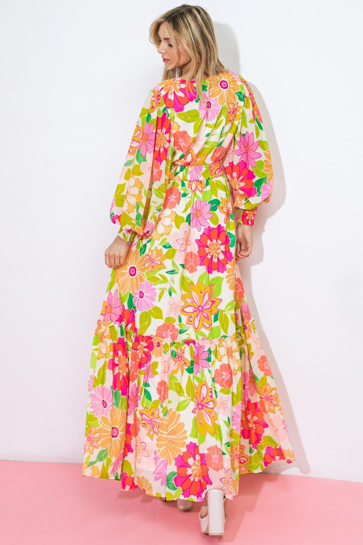 Heading Uptown Woven Maxi Dress