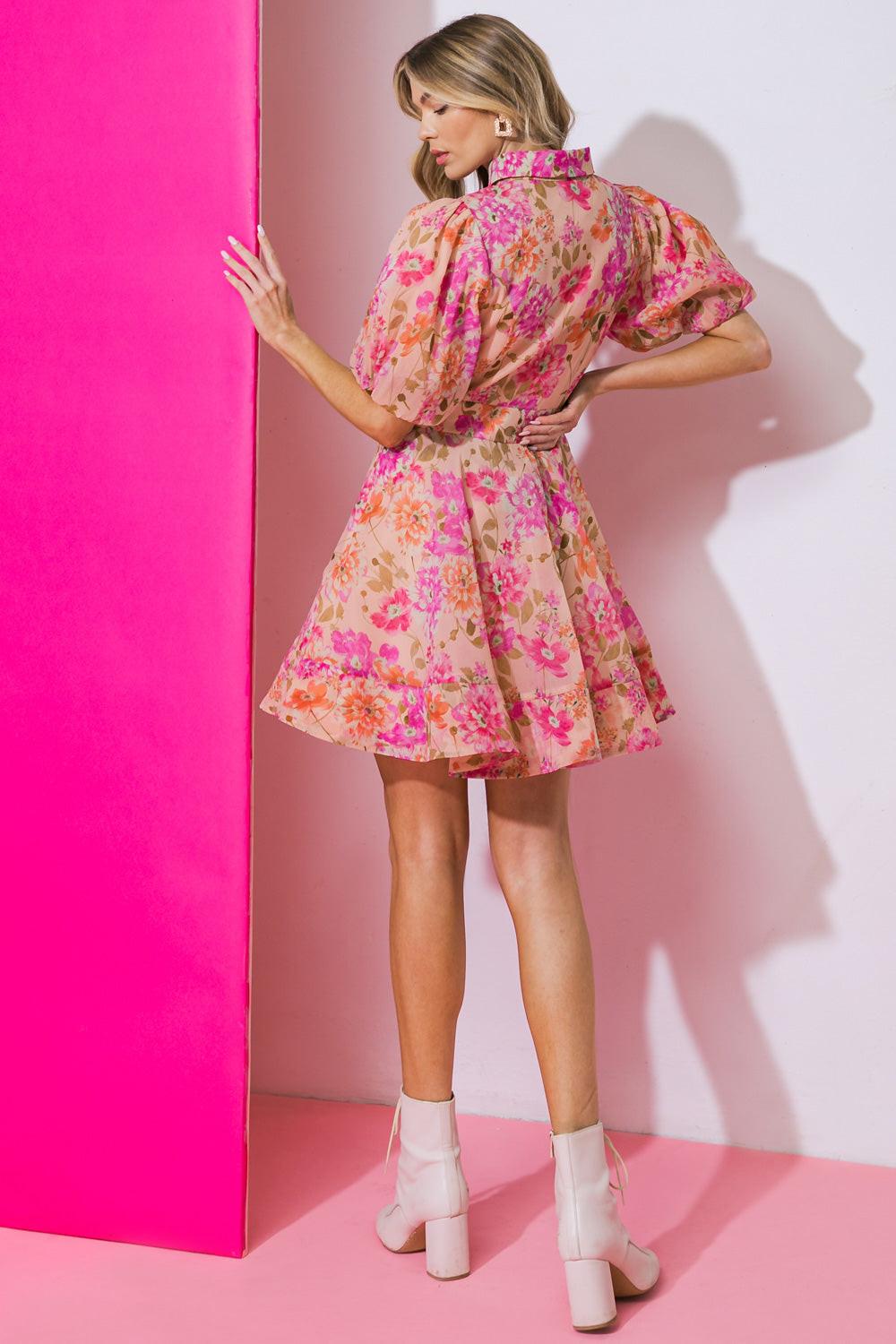 My Only Desire Woven Mini Dress