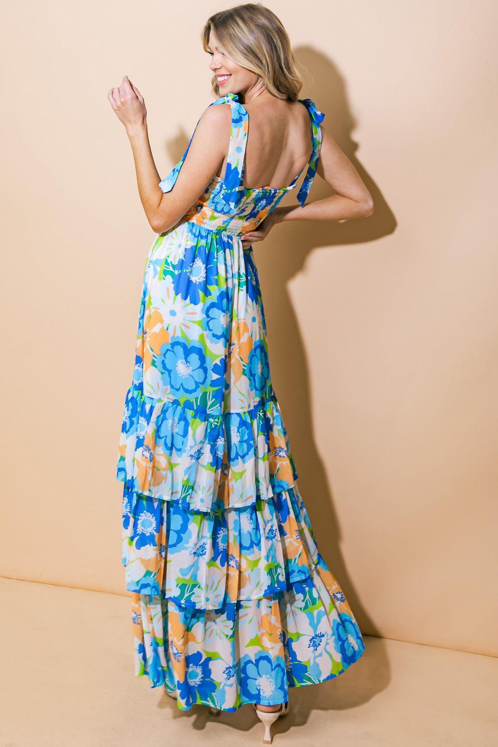 No Matter Where Woven Maxi Dress