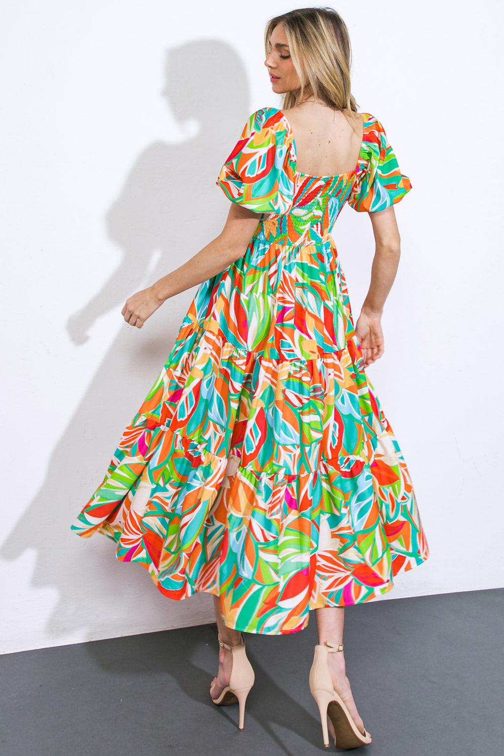 Long Lost Lover Woven Midi Dress