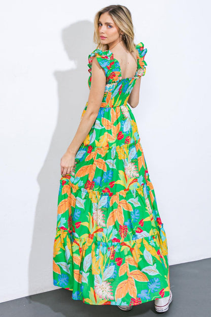 Beach Dates Woven Maxi Dress