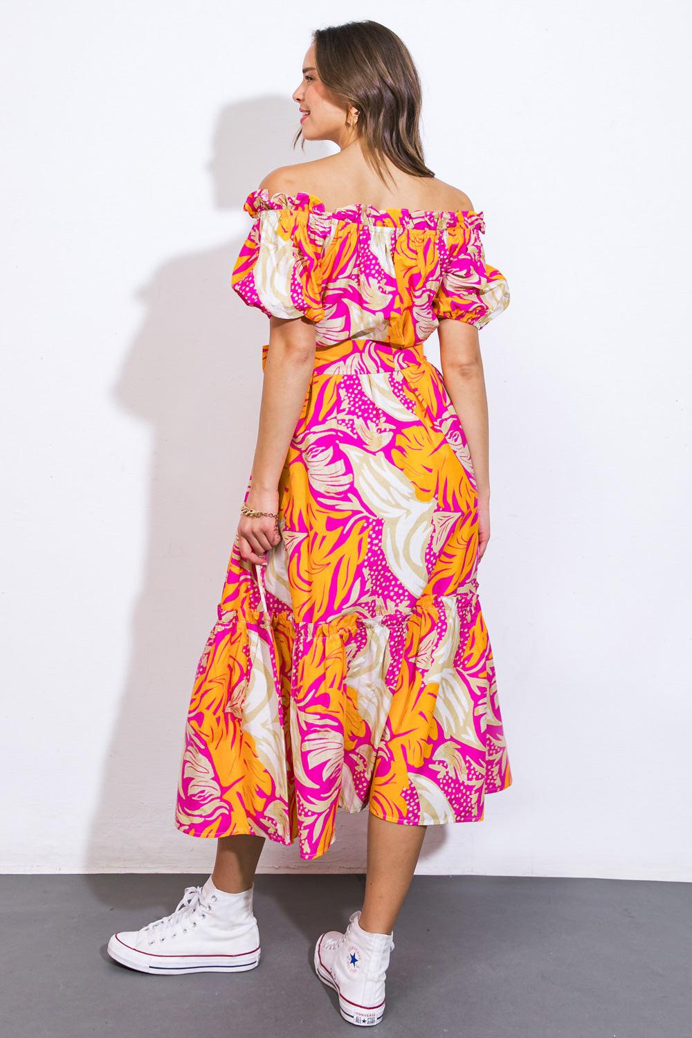 Scenic Outings Woven Mini Dress