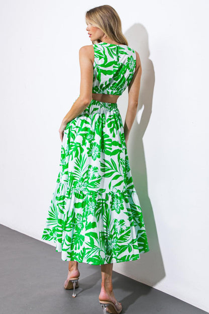Live Your Truth Woven Midi Dress