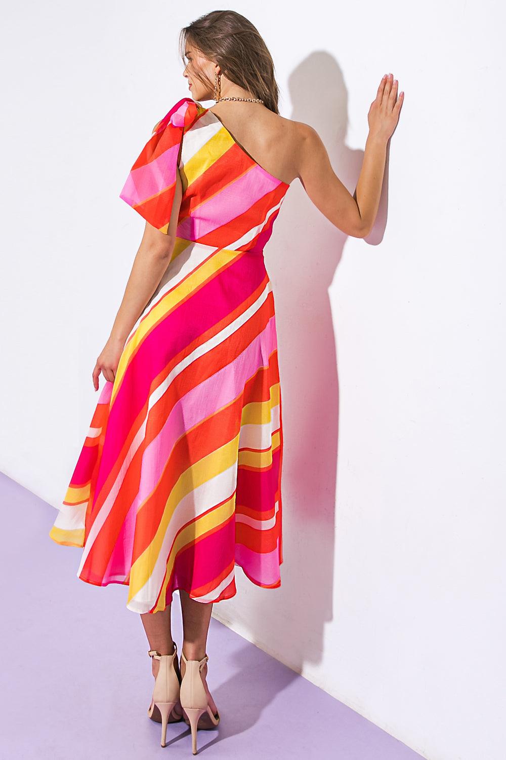 Sweeten the Day Woven Midi Dress