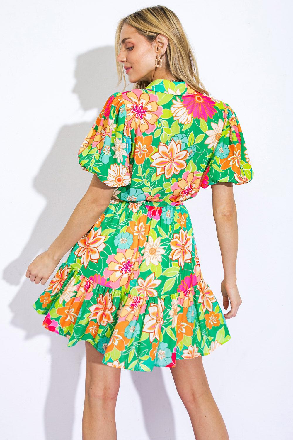 Swing of Things Woven Mini Dress