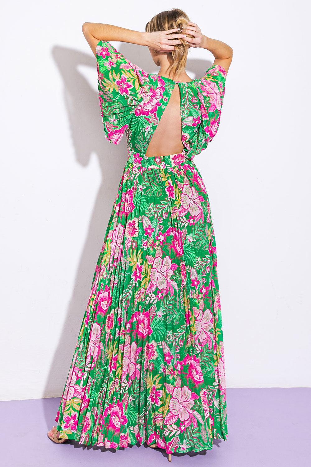 All Night Revival Woven Maxi Dress