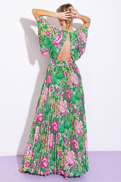 All Night Revival Woven Maxi Dress