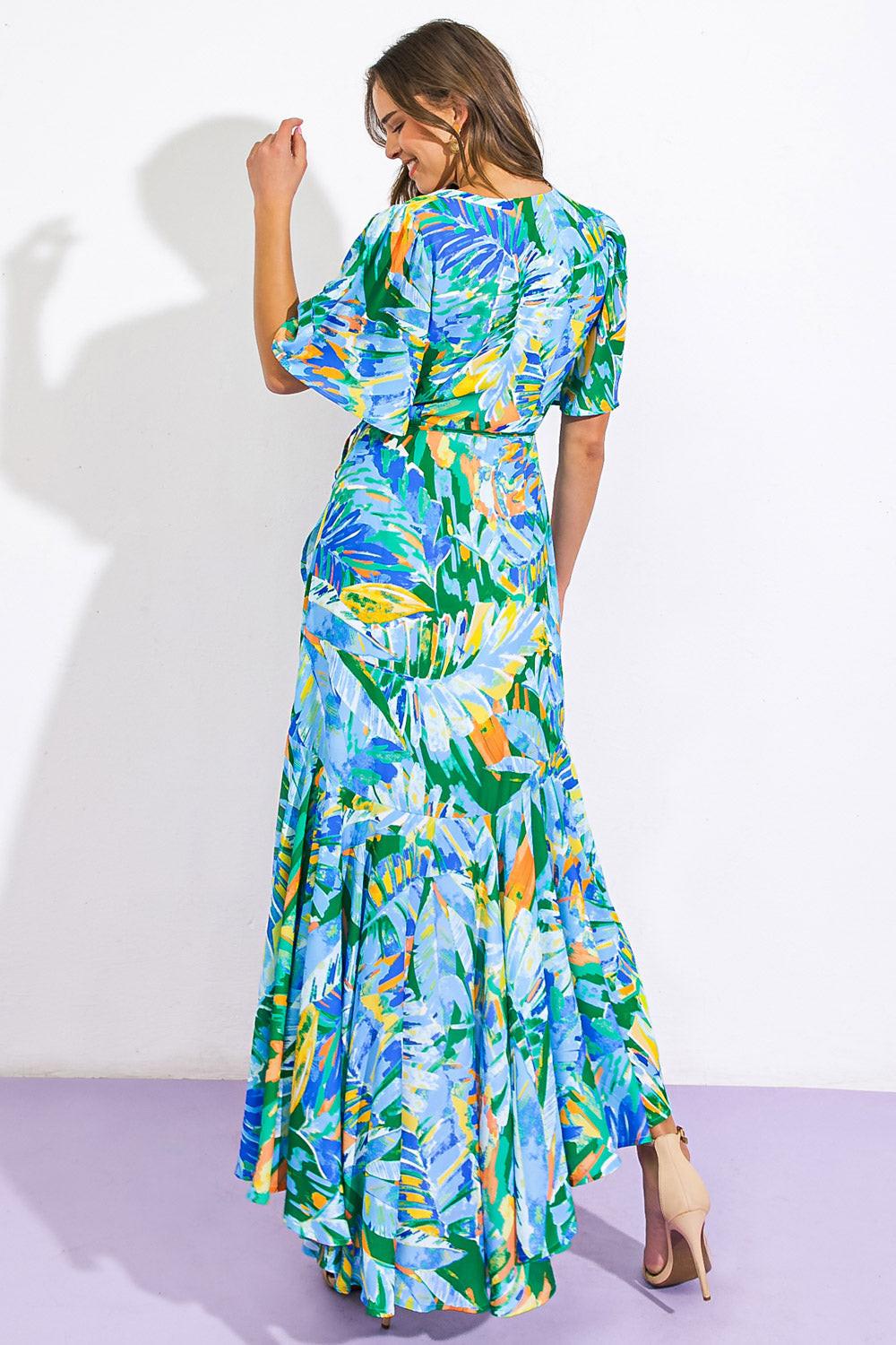 Unexpected Surprise Woven Hi-lo Dress