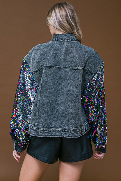 Going There Washed Denim Jacket