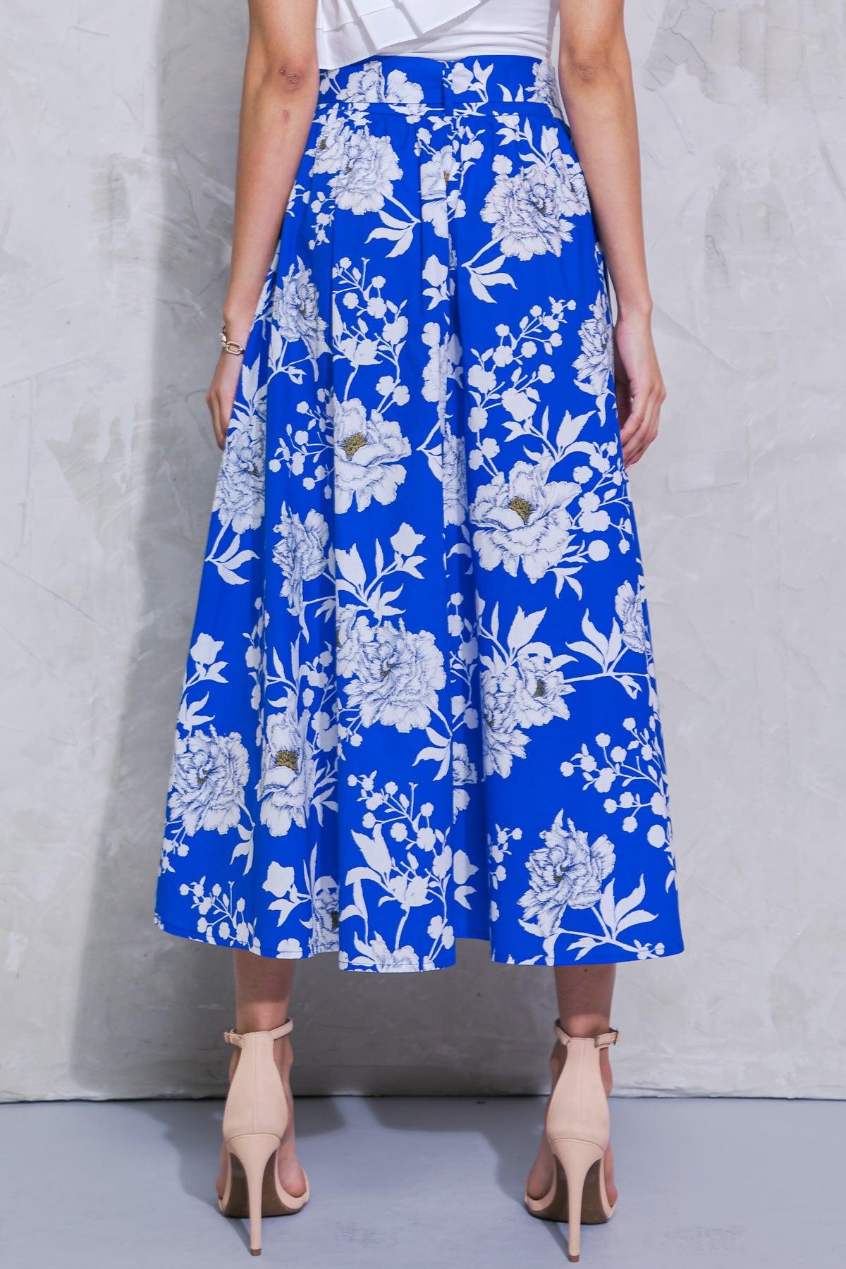 Perpect Paradise Poplin Skirt