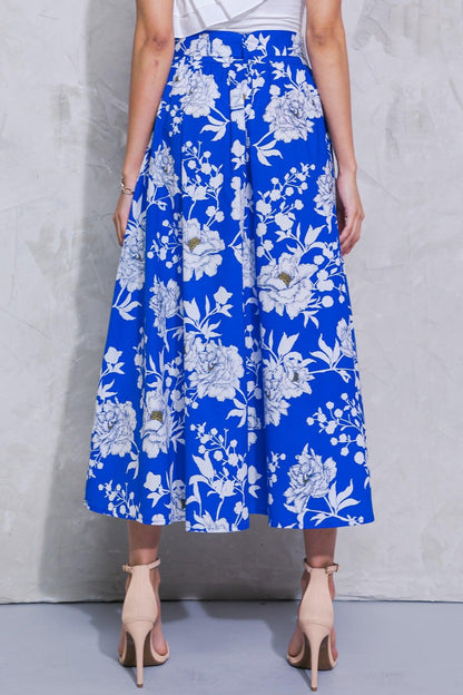 Perpect Paradise Poplin Skirt