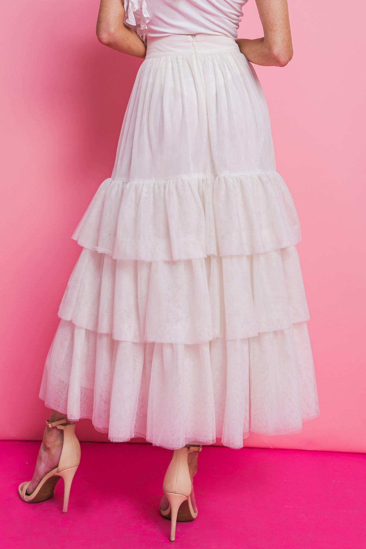 Chic Purpose Tulle Skirt