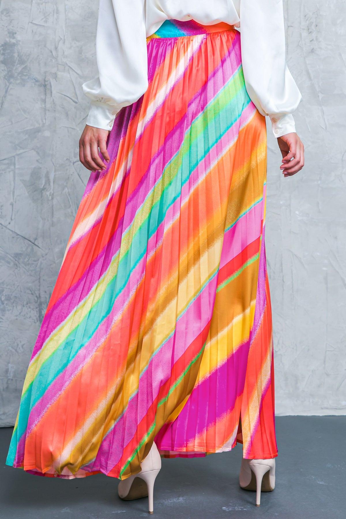 Dramatic Dreams Woven Skirt