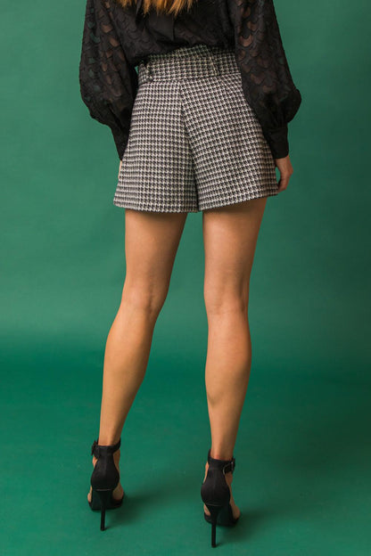 Living for Friday Tweed Shorts