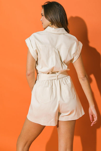 Symphony Woven Romper