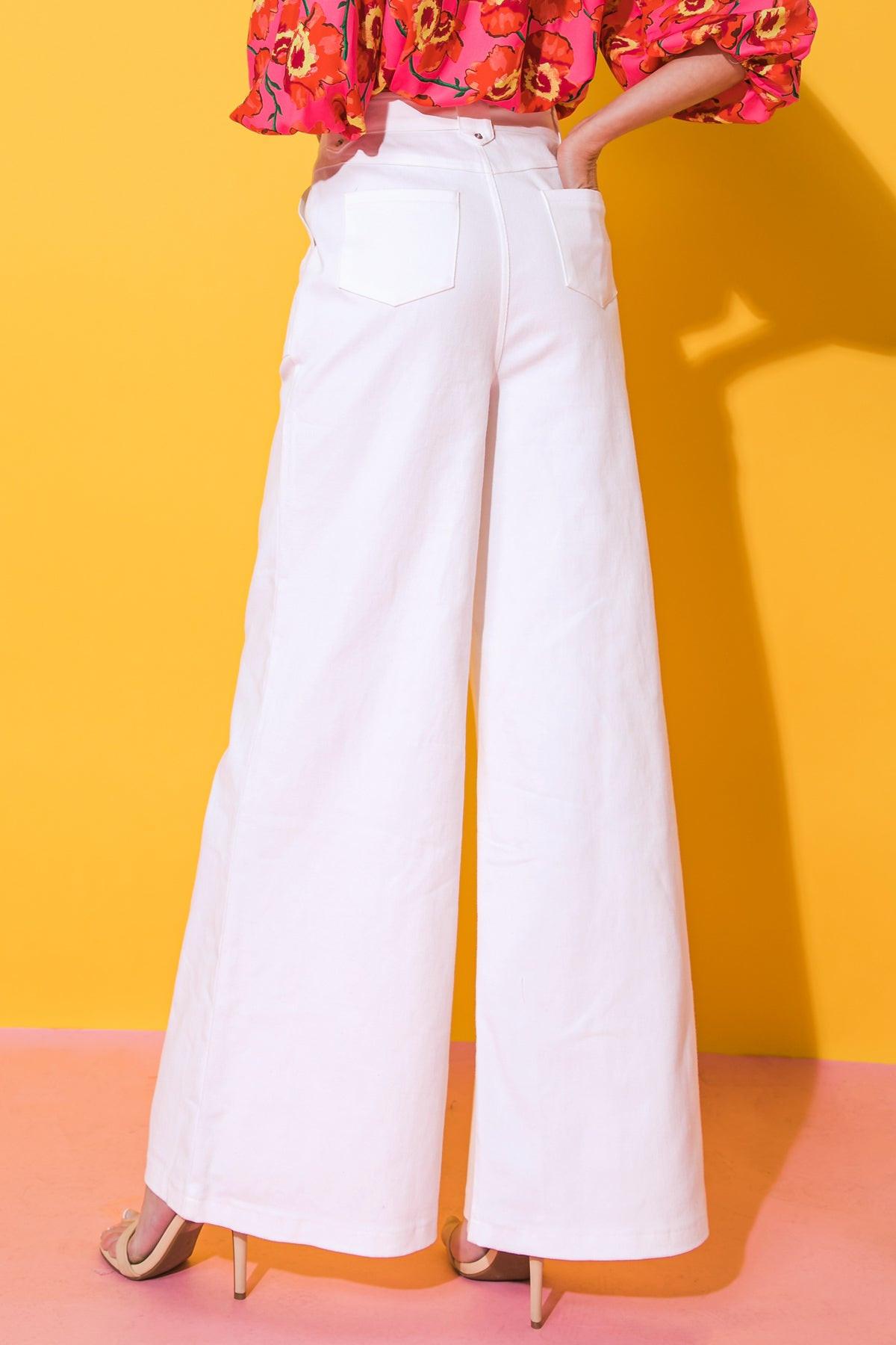 Just Say Yes Twill Pants
