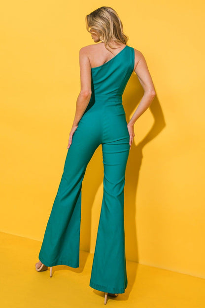 Vivid Passion Solid Jumpsuit