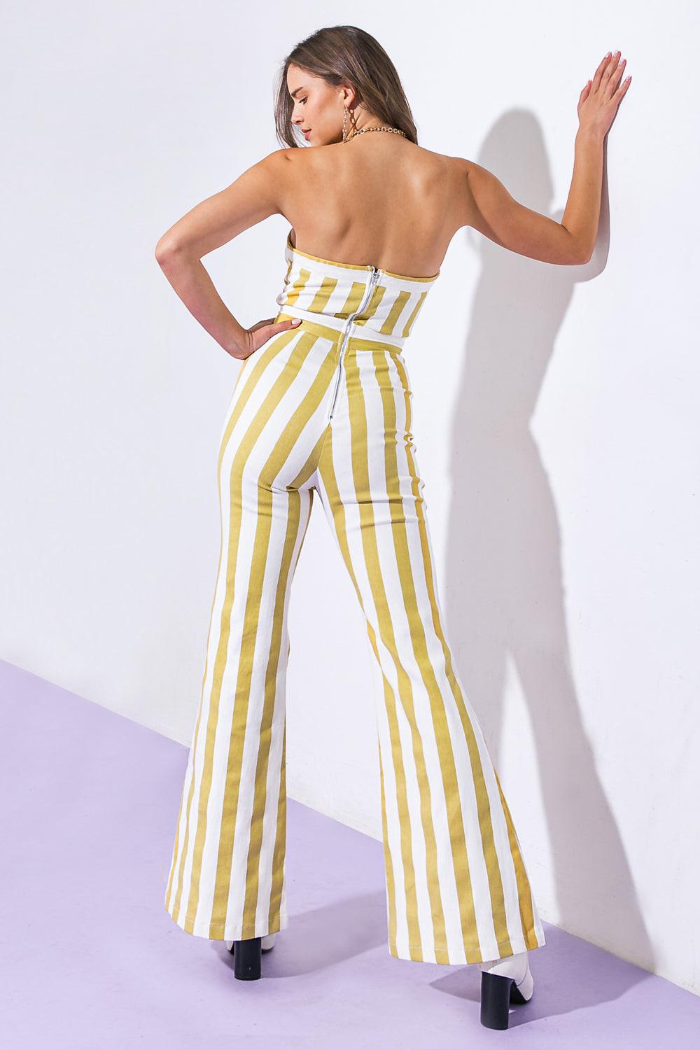Graceful Appearance Twill Jumpsuit